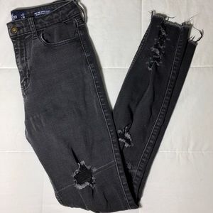 hollister high rise super skinny jeans